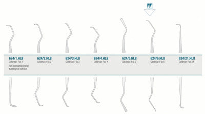 Cincel Periodontal Goldman-Fox 624/6.HL8